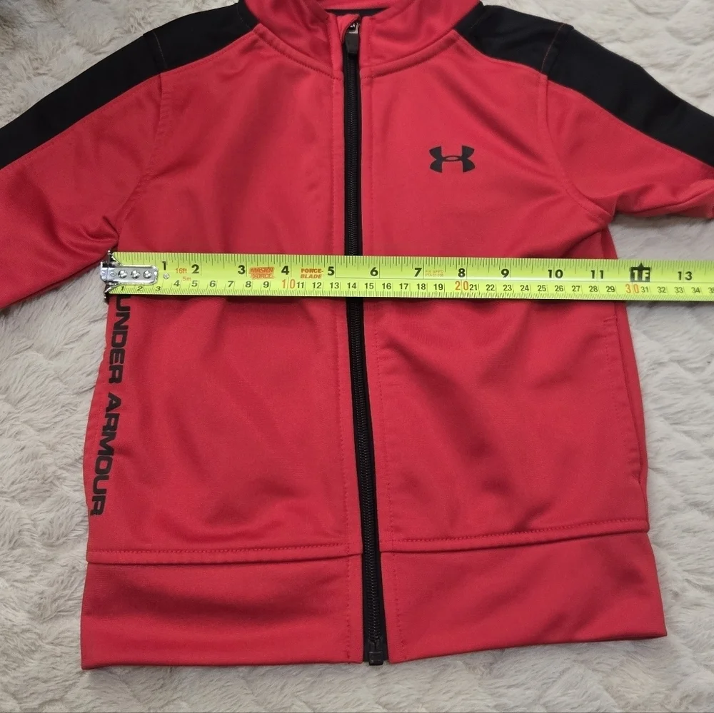 Under Armour Red Zip-Up Jacket, Boys Size 2T